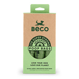 Beco Degradable Unscented Dog Poop Bags 270 Pack